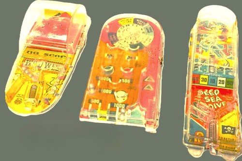 Marx lot pocket pinball - 3,