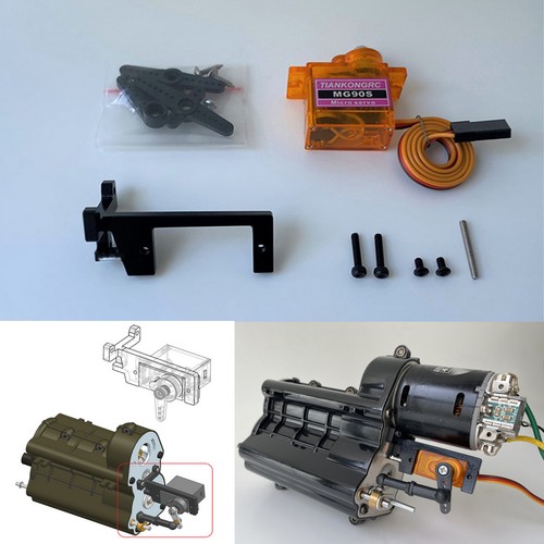 Metal gearbox servo steering - servo,