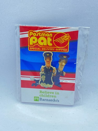 Postman pat pin badge unopened - badge,