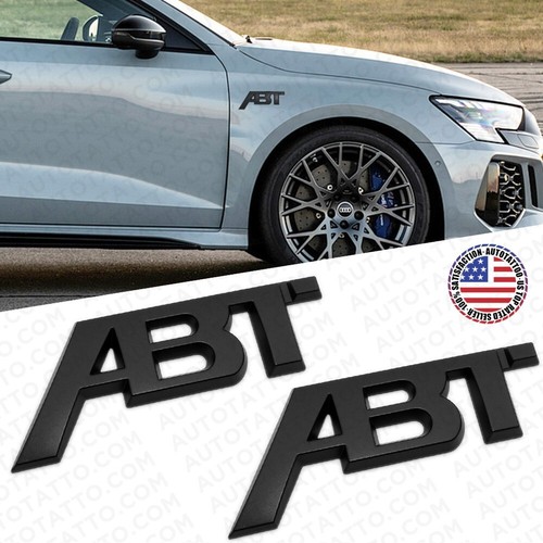 2pcs audi tuning abt - 2pcs,