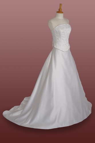 Brand new strapless - , ivory