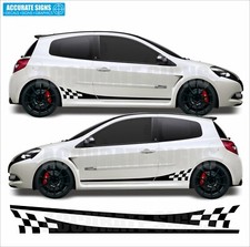 Stickers for Renault Clio side stripes Decals Vinyl Graphics 