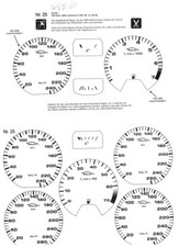 Bms Racing Tachofolie White