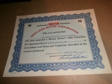 1975 Norton Motorcycle