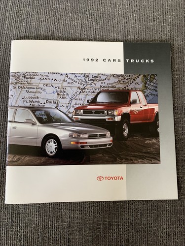 1992 toyota brochure - toyota,