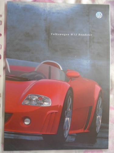 Volkswagen w12 roadster - volkswagen,