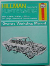 Hillman Chrysler Hunter & Minx