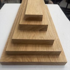 European Oak Timber Boards - Planed PAR -Solid Prime Kiln Dried Oak - 22mm Thick