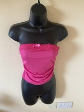 Pink Boob Tube Top Size S (