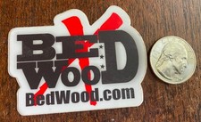 BedWood Co Logo STICKER /