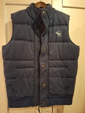 Abercrombie & Fitch Gilet Blue
