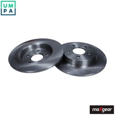 2x BRAKE DISC 19-1205 FOR FORD