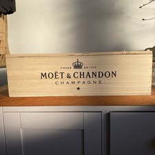 Moet & Chandon Champagne Jereboam Wooden Box (empty)