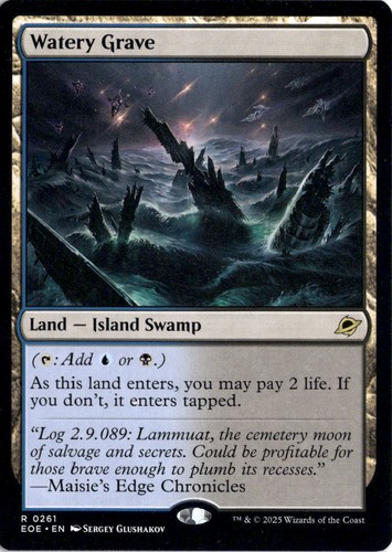 Watery grave edge - watery, of