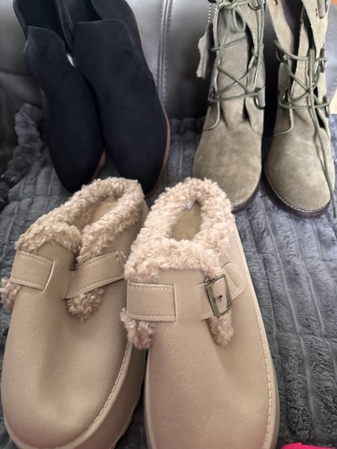 New shoe and boot bundle - shoe, two