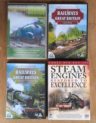 British steam train dvd - steam, dvd’s,