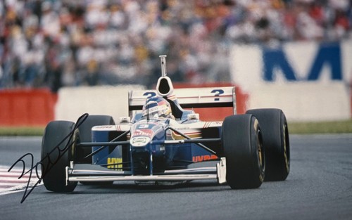 Jacques villeneuve hand signed - villeneuve,