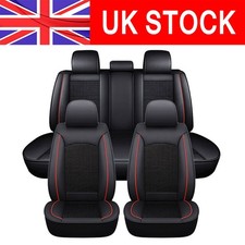 For MG ZS 01-23 Full Set Leather Car Seat Covers Deluxe Padded Cushion Cover AK