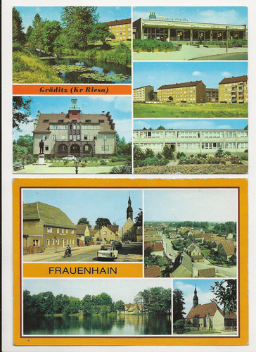 800 postcard groditz - 20/800,