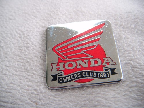 Vintage honda badge motorcycle - vintage,