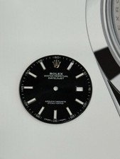 Rolex DateJust 2 Men's 41mm Black Dial Stick 116300 116334