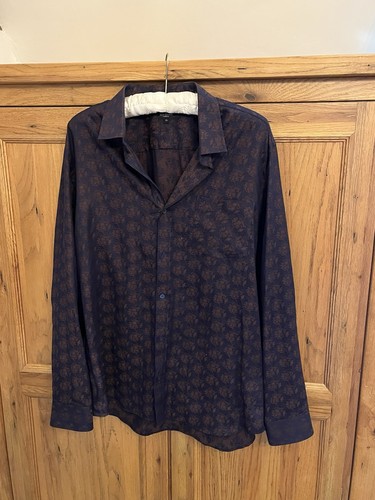 Jeff banks dark red shirt - dark,