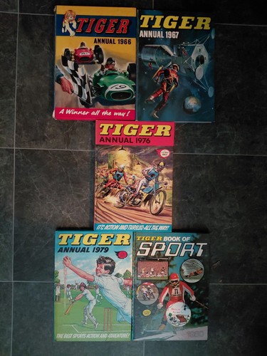 Tiger annuals job lot - tiger,