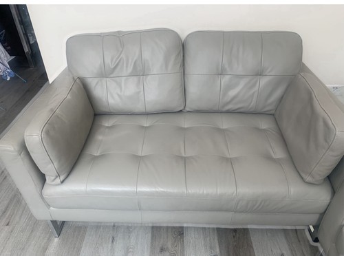Dwell seater leather sofa - 2-seater,