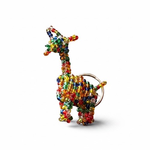Giraffe keychain detailed - giraffe,