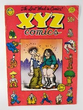 XYZ Comics GD/VG 1st Print Robert Crumb Underground 1972