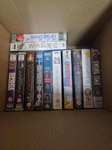 Mixed job lot vhs - lot,