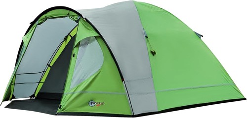 Camping tent with - tent, for
