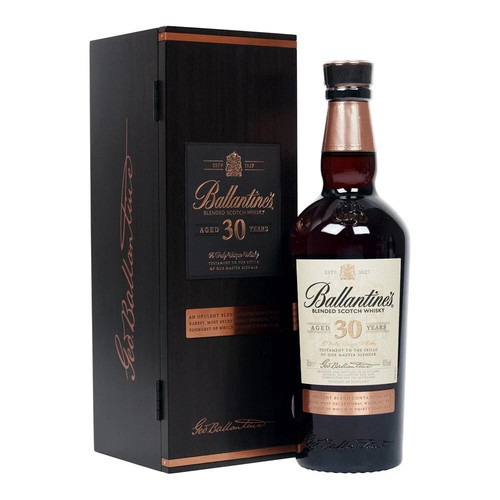 Ballantines year old scotch - 30,