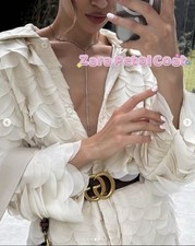 Zara Petal coat with peter pan
