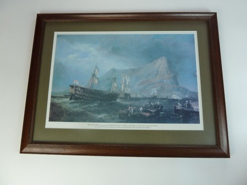 Hms victory framed - hms,