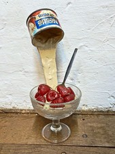 A 1995 Nestle Strawberries & Cream Shop Advertising Display Kitchenalia