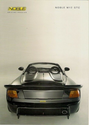 Noble m12 gtc - c2004, market