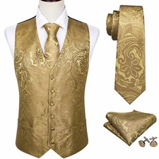 Mens Waistcoat Burgundy Red
