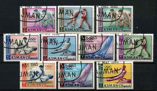Ajman 1965 36 olympic - ajman,