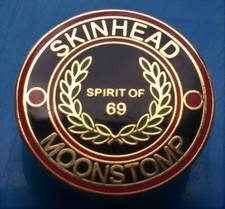 Skinhead Moonstomp Enamel Pin Badge