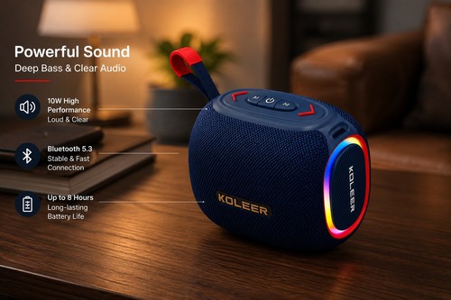 Wireless bluetooth speaker - bluetooth, rgb