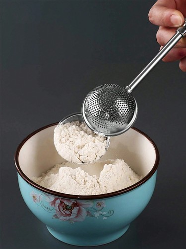 1pc stainless steel flour - stainless,