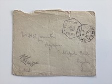 Wwi 1916 envelope field post - 1916,