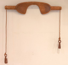 Antique Wooden Yoke Holder Carrier Dairy Milk Maid Vintage Farmhouse Interior