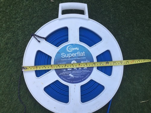 Flat water hose for - , boat