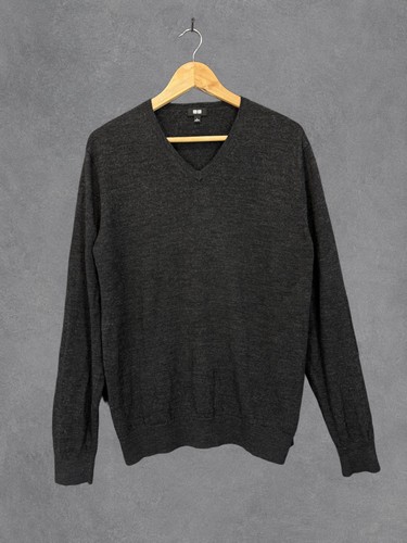 Uniqlo jumper mens large - large, black