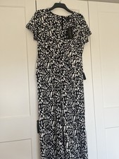 Black And White Jumpsuit Size