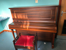 Upright Piano and stool