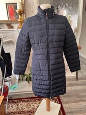 Joules Size 12 Quilted Navy Coat