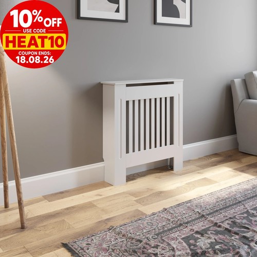 Radiator cover small - cover, white